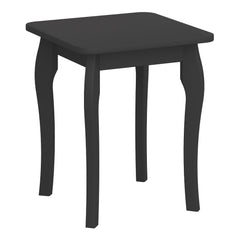 Baroque Stool Black