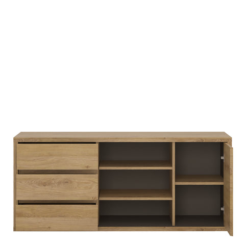 Shetland 1 Door 3 drawer TV cabinet