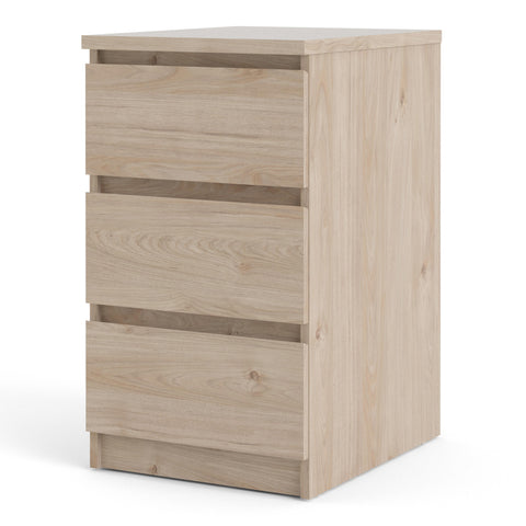 Naia Bedside 3 Drawers in Jackson Hickory Oak