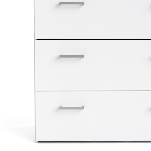 Space Chest of 5 Drawers in White