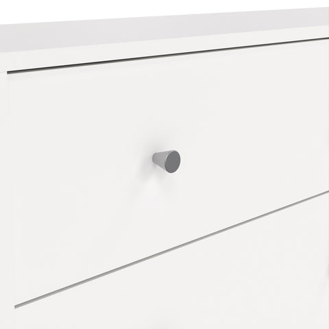 May Chest of 6 Drawers (3+3) in White