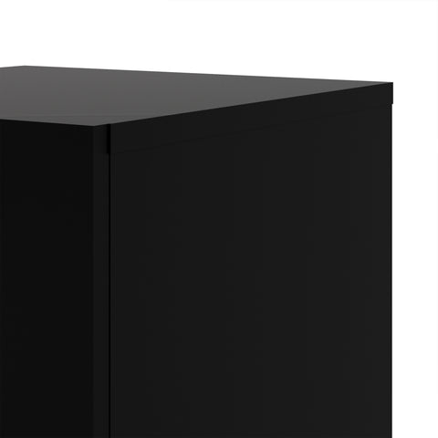 Pepe Bedside 2 Drawers in Black