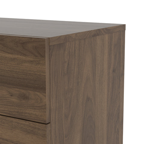 Pepe Wide Chest of 8 Drawers in Walnut