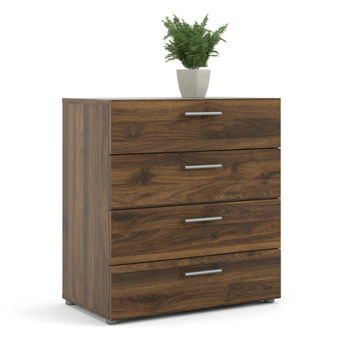 Pepe Chest of 4 Drawers in Walnut