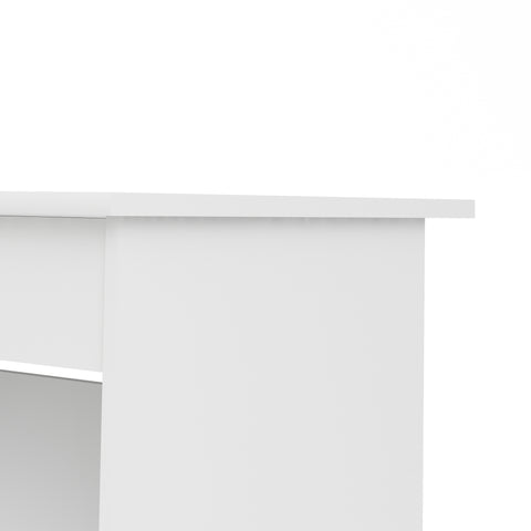 Function Plus Desk (3+1) handle free Drawer in White