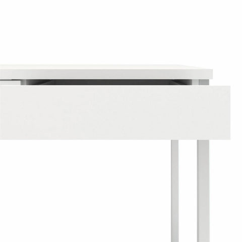 Function Plus Desk 3 Drawers in White