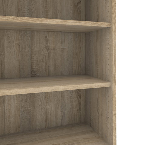 Prima Bookcase 2 Shelves With 2 Drawers And 2 Doors In Oak