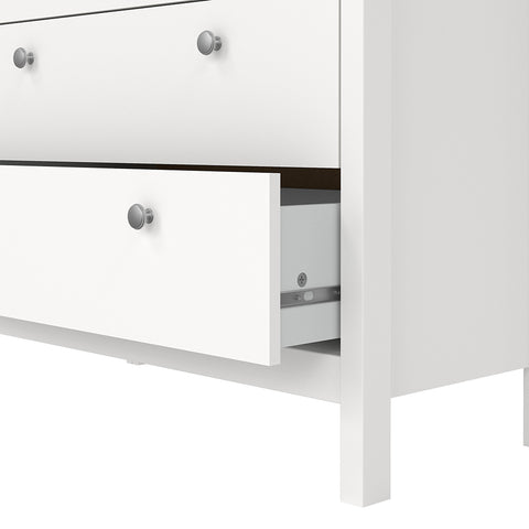 Madrid Chest 3+2 drawers in White