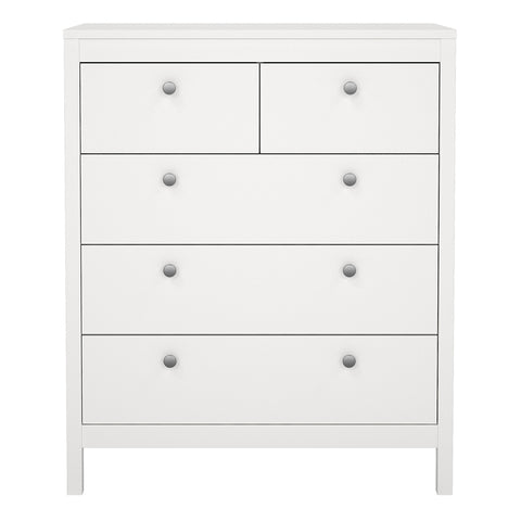 Madrid Chest 3+2 drawers in White