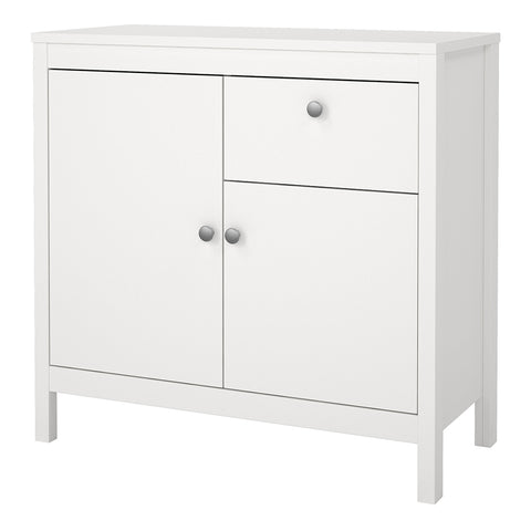 Madrid Sideboard 2 doors + 1 drawer in White