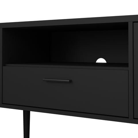 Media TV-Unit with 2 Doors + 1 Drawer