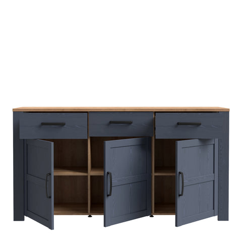 Bohol Sideboard in Riviera Oak/Navy