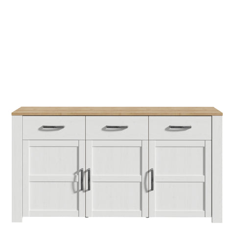 Bohol Sideboard in Riviera Oak/White