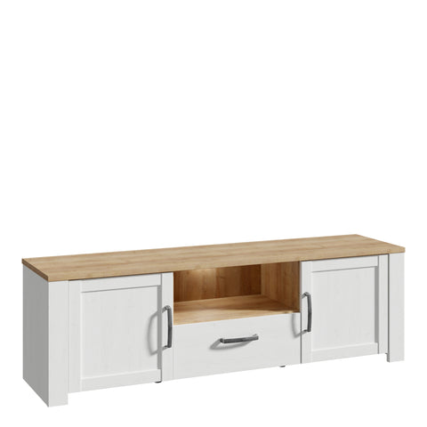 Bohol TV Unit  in Riviera Oak/White