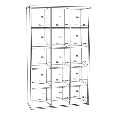 Mauro 3x5 Storage Unit in Sand Oak