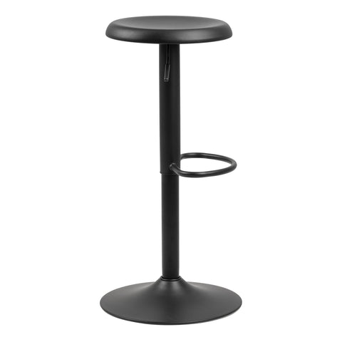 Finch Black Bar Stool without Back Set of 2