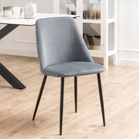 Ines Dining Chair in Grey Set of 4