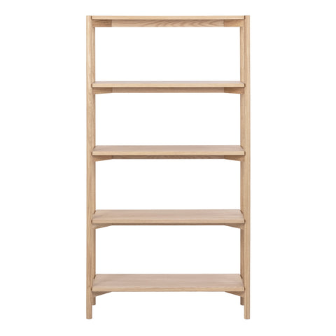 Braidwood Bookcase with 4 Shelves in White