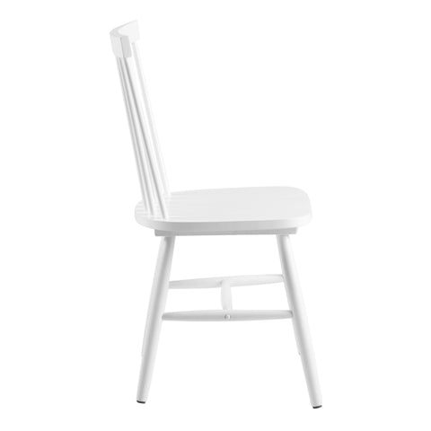 Riano Dining Chairs in White Set of 2