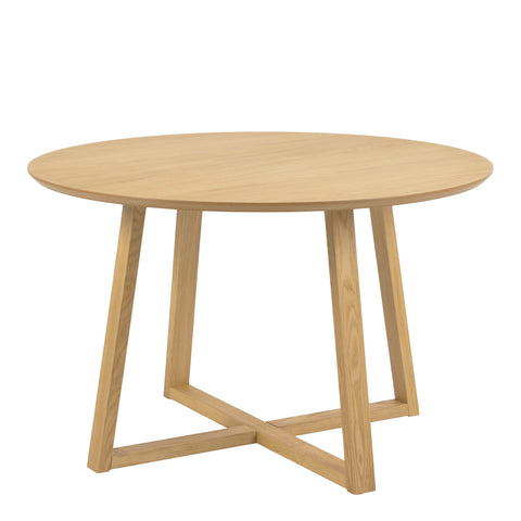 Malika Round Dining Table in Oak