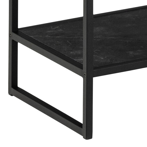 Strington Bookcase with 5 Shelves in Black