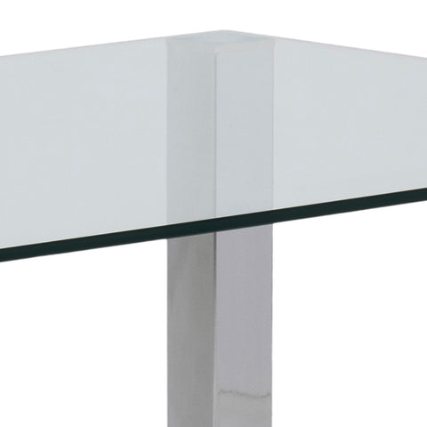 Kante Dining Table with Glass Top